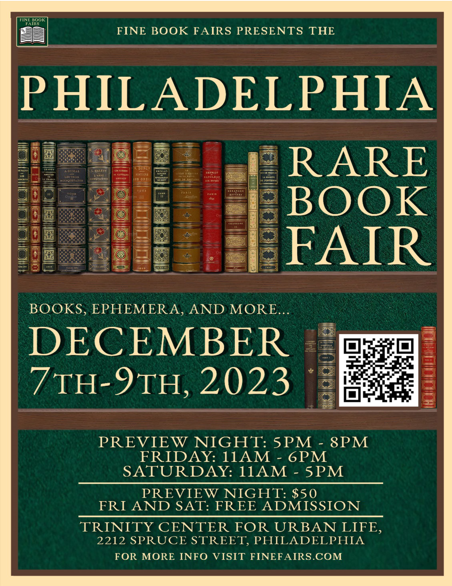 Philadelphia Fine Book Fair 2023