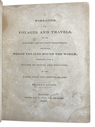 Narrative of Voyages and Travels, in the Northern and Southern