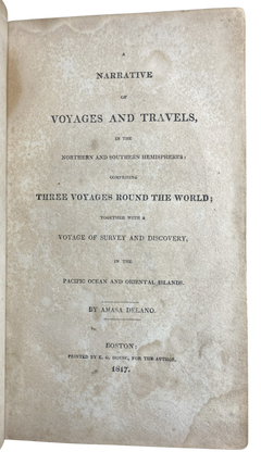 Narrative of Voyages and Travels, in the Northern and Southern
