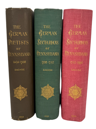 German Pietists of Pennsylvania, 1694-1708. Phila., 1895. Julius F. SACHSE.
