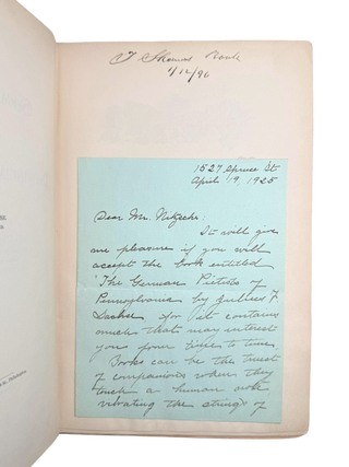 German Pietists of Pennsylvania, 1694-1708. Phila., 1895.