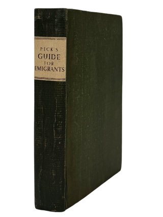 Guide for Emigrants. J. M PECK.