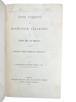Pine Forests and Hacmatack