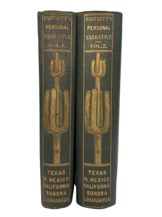 Item #38255 Personal Narrative of Explorations. John R. BARTLETT