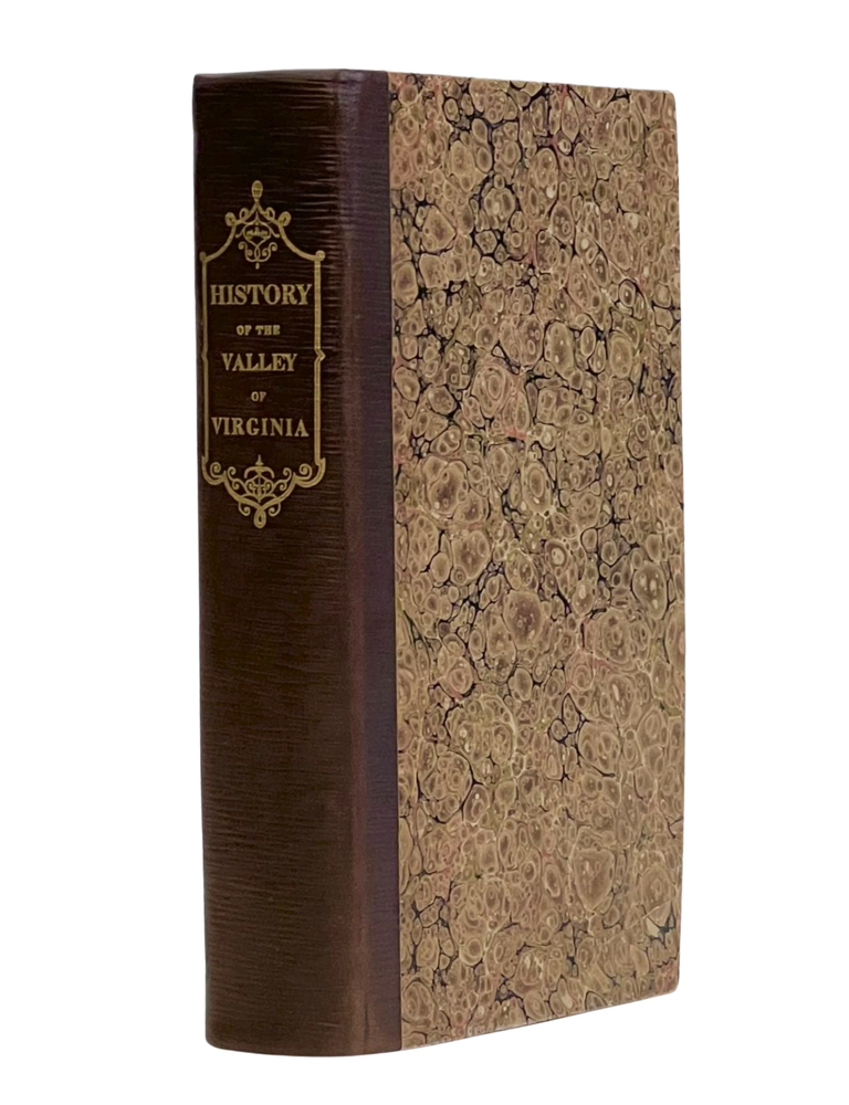 Item #44747 History of the Valley of Virginia. Samuel KERCHEVAL.