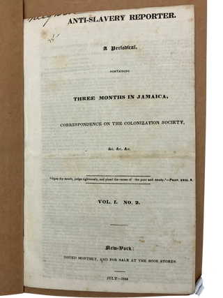 Anti-Slavery Reporter. Vol. 1, No. 2.