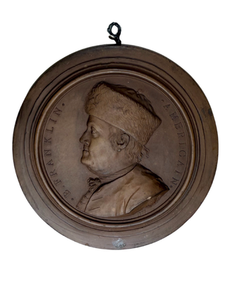 B. Franklin. Americain[relief title. Jean Baptiste NINI.