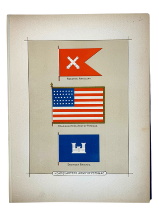 Item #69118 Battle Flags of the Army of the Potomac at Gettysburg, Penna. July 1st. James BEALE