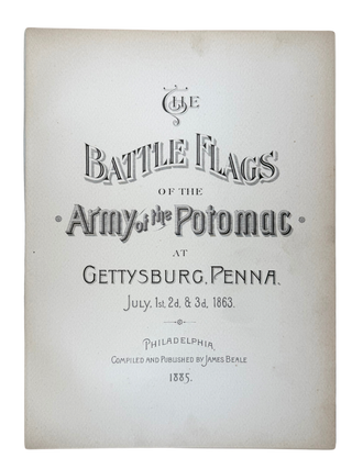 Battle Flags of the Army of the Potomac at Gettysburg, Penna. July 1st