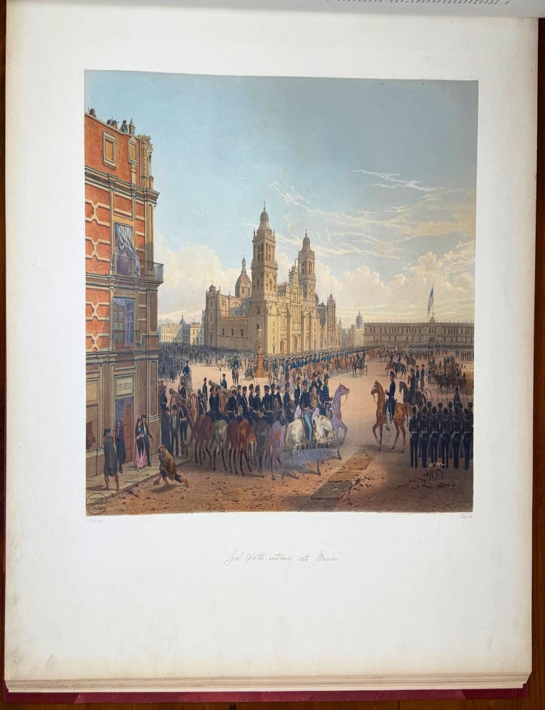Item #73701 War between the United States and Mexico illustrated, embracing. George Wilkins KENDALL, Carl NEBEL.