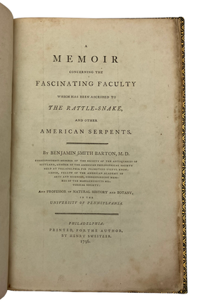 Memoir Concerning the Fascinating Faculty which Has Been Ascribed