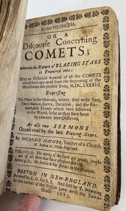 Kometographia, or A Discourse Concerning Comets; Where the Nature of