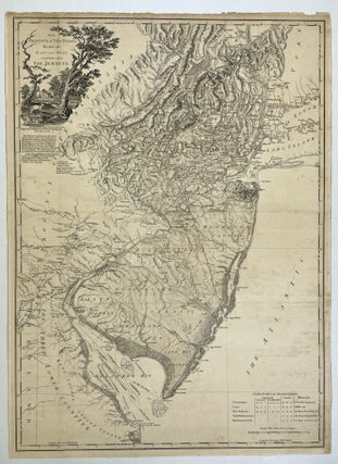 Item #80050 Province of New Jersey, Divided into East And West, Commonly Called. William FADEN,...