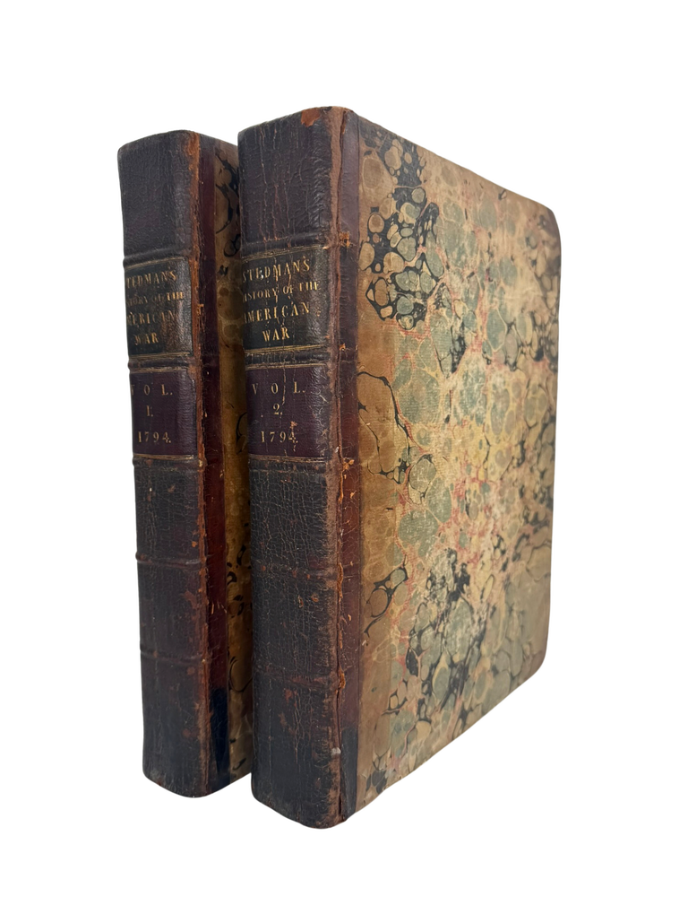 Item #81136 History of the Origin, Progress. STEDMAN, harles.