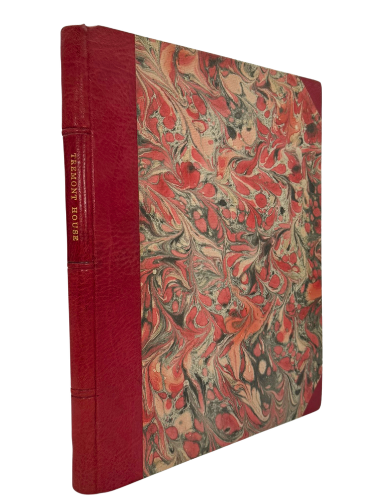 Item #83952 Description of Tremont House. Isaiah ROGERS.