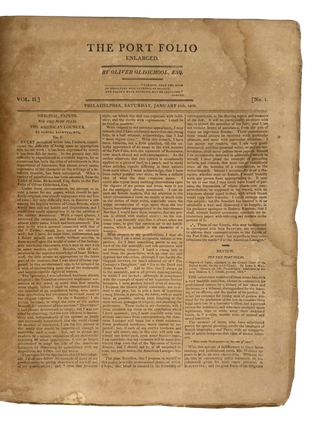 Port Folio: Enlarged. Vol. II