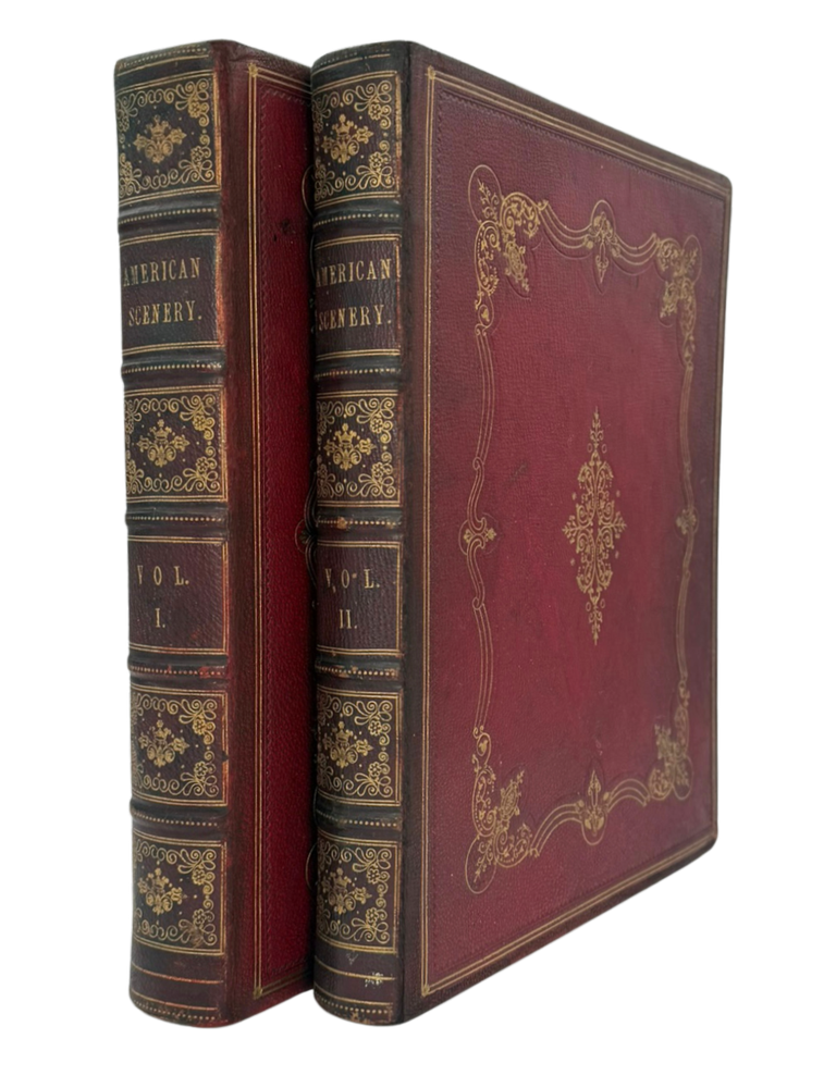 Item #84281 American Scenery. William BARTLETT, Nathaniel Parker WILLIS.