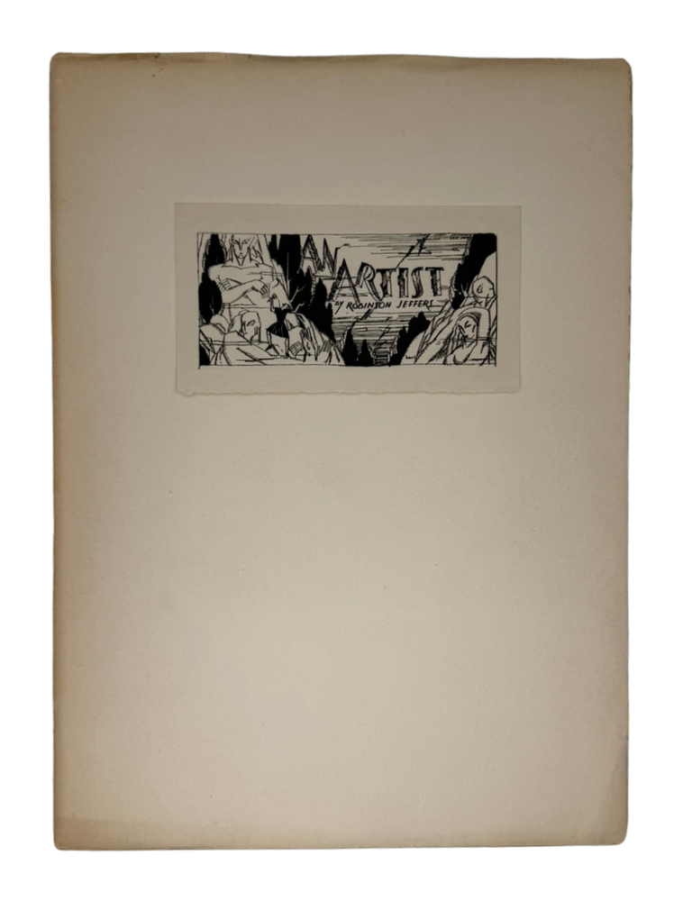Item #84670 Artist. Robinson JEFFERS.