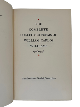 Complete Collected Poems of William Carlos Williams
