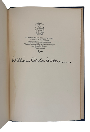 Complete Collected Poems of William Carlos Williams