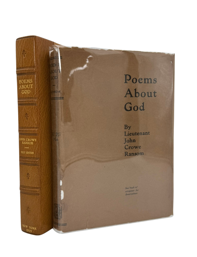Item #85034 Poems about God. John Crowe RANSOM.