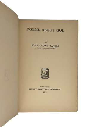 Poems about God