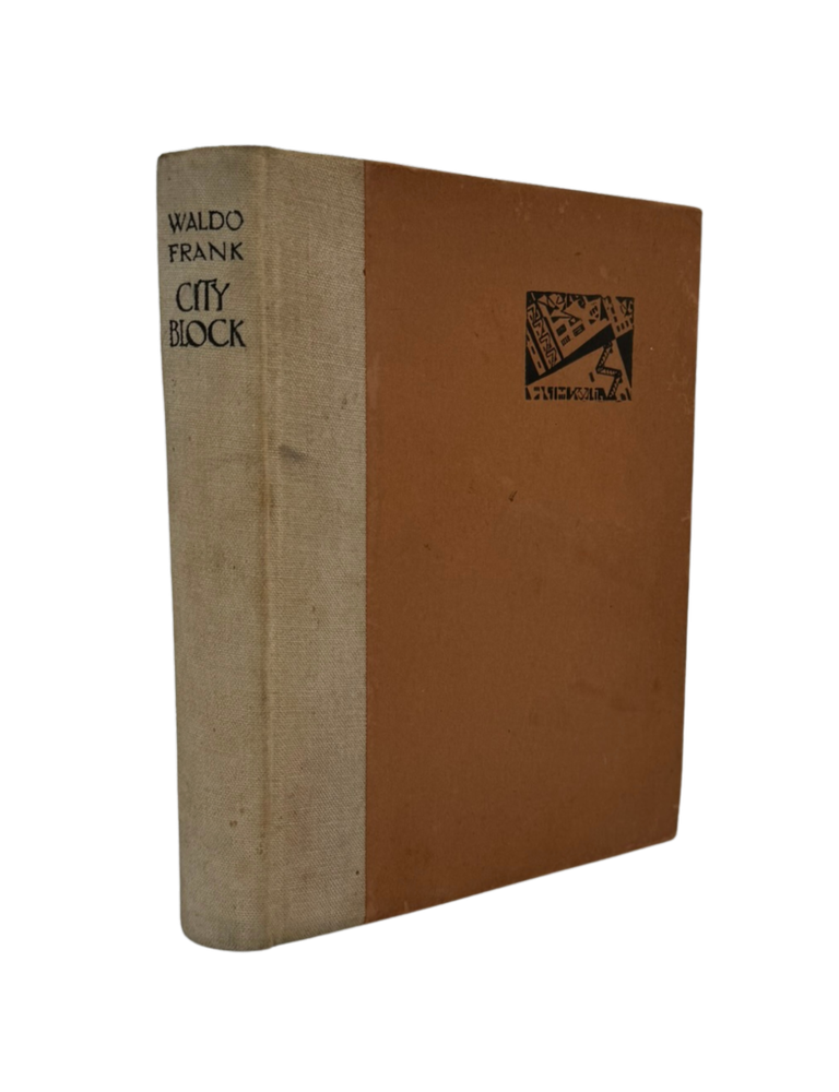 Item #85067 City Block. Waldo FRANK.