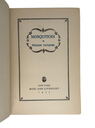 Mosquitoes.