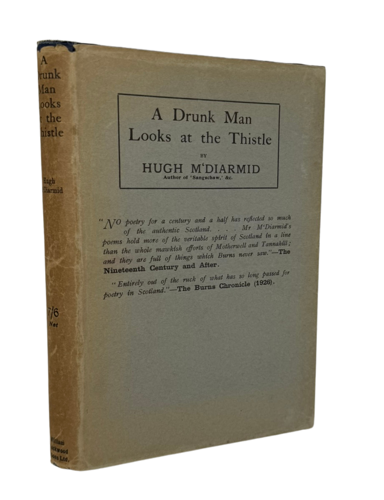 Item #85555 Drunk Man Looks at the Thistle. Hugh M'DIARMID.