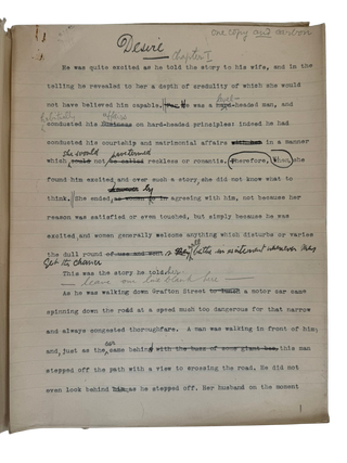 Typescript draft of "Desire"
